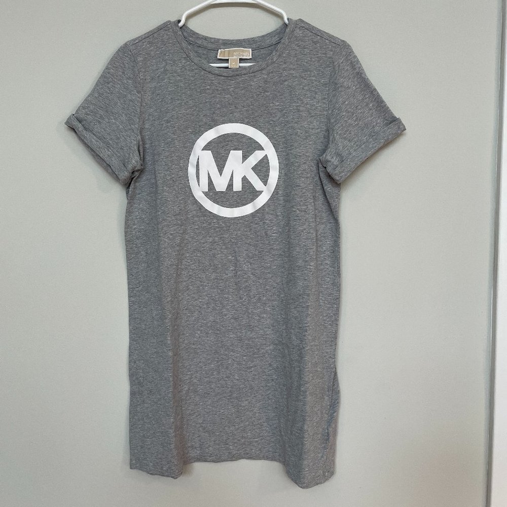 MICHAEL Michael Kors Circle Logo Short Sleeve Dress